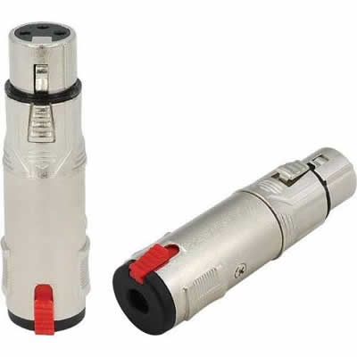 ROXTONE RX-J387 XLR 3 PİN DİŞİ - 6.3MM STEREO DİŞİ ÇEVİRİCİ