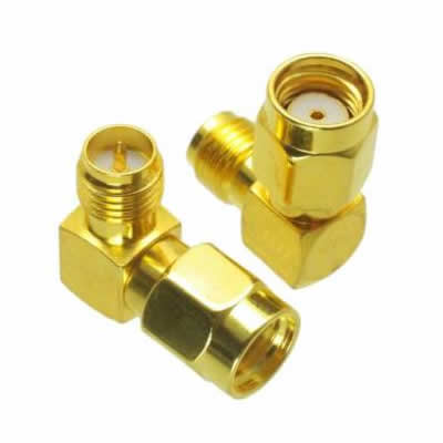 SMA ERKEK RP - SMA DİŞİ RP 90 DERECE ADAPTÖR RF KONNEKTÖR