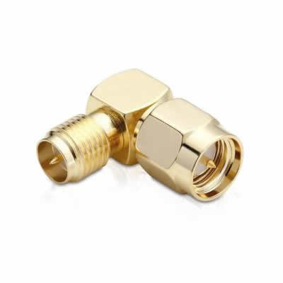 SMA ERKEK SMA DİŞİ RP 90 DERECE L TİPİ ADAPTÖR RF KONNEKTÖR